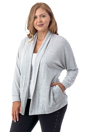 Long Sleeve Duster Cardigan Wi ...